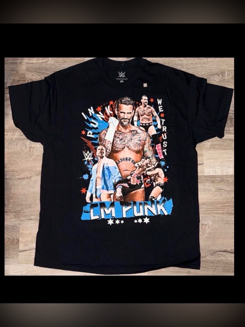 NWT Men"s WWE CM Punk Shirt Size XL